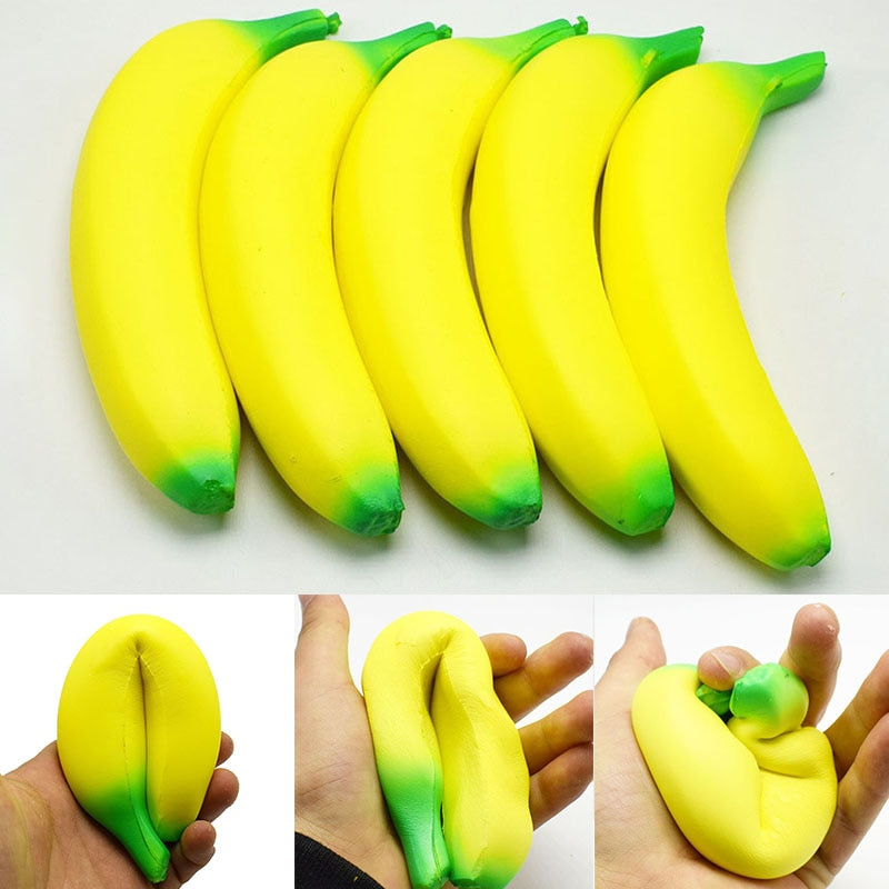 Banana Squeeze Squishy