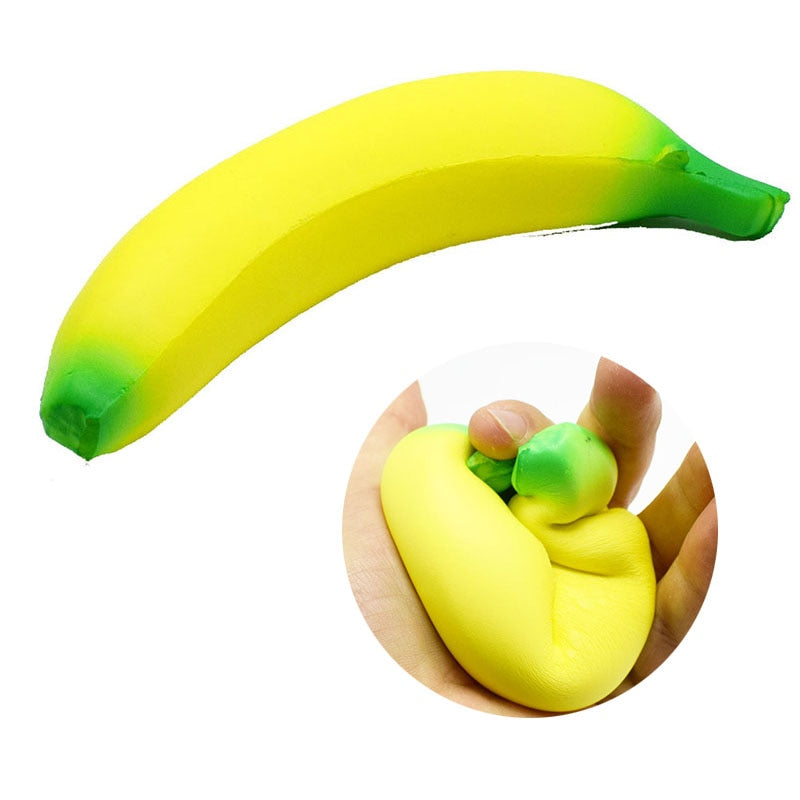 Banana Squeeze Squishy