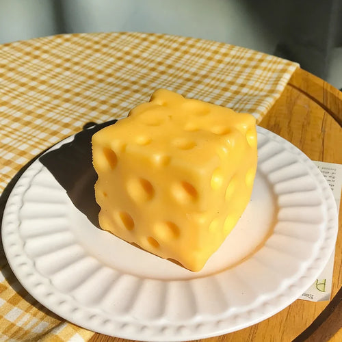 Cheese Cube Slow-Rise Squishy