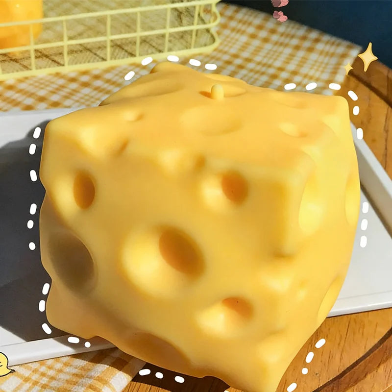 Cheese Cube Slow-Rise Squishy