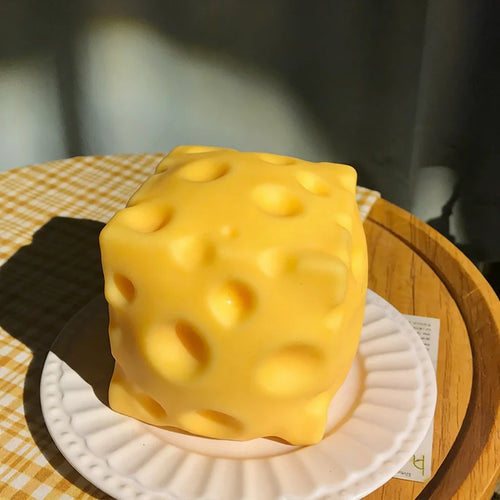 Cheese Cube Slow-Rise Squishy