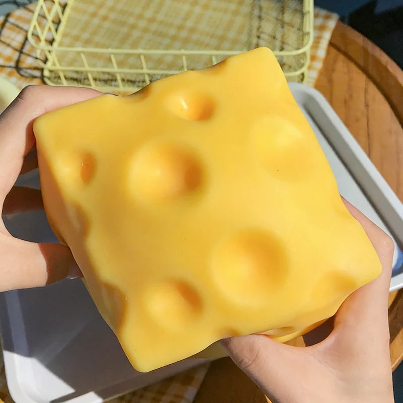Cheese Cube Slow-Rise Squishy